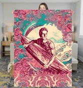 Coastal Connection Sherpa Blanket - Beyond T-shirts